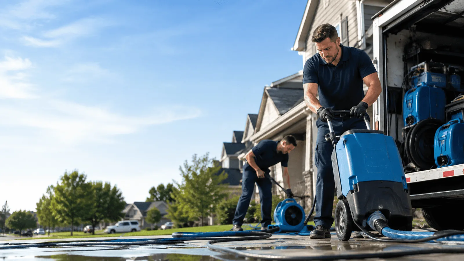 Sump Pump Failure being performed in Hartville, OH